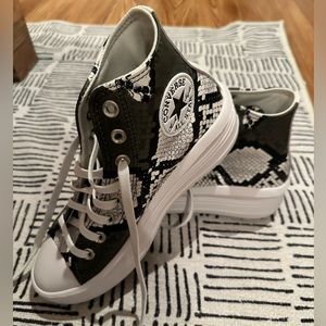 Chuck Taylor All Star Lift Platform Leather - Snake